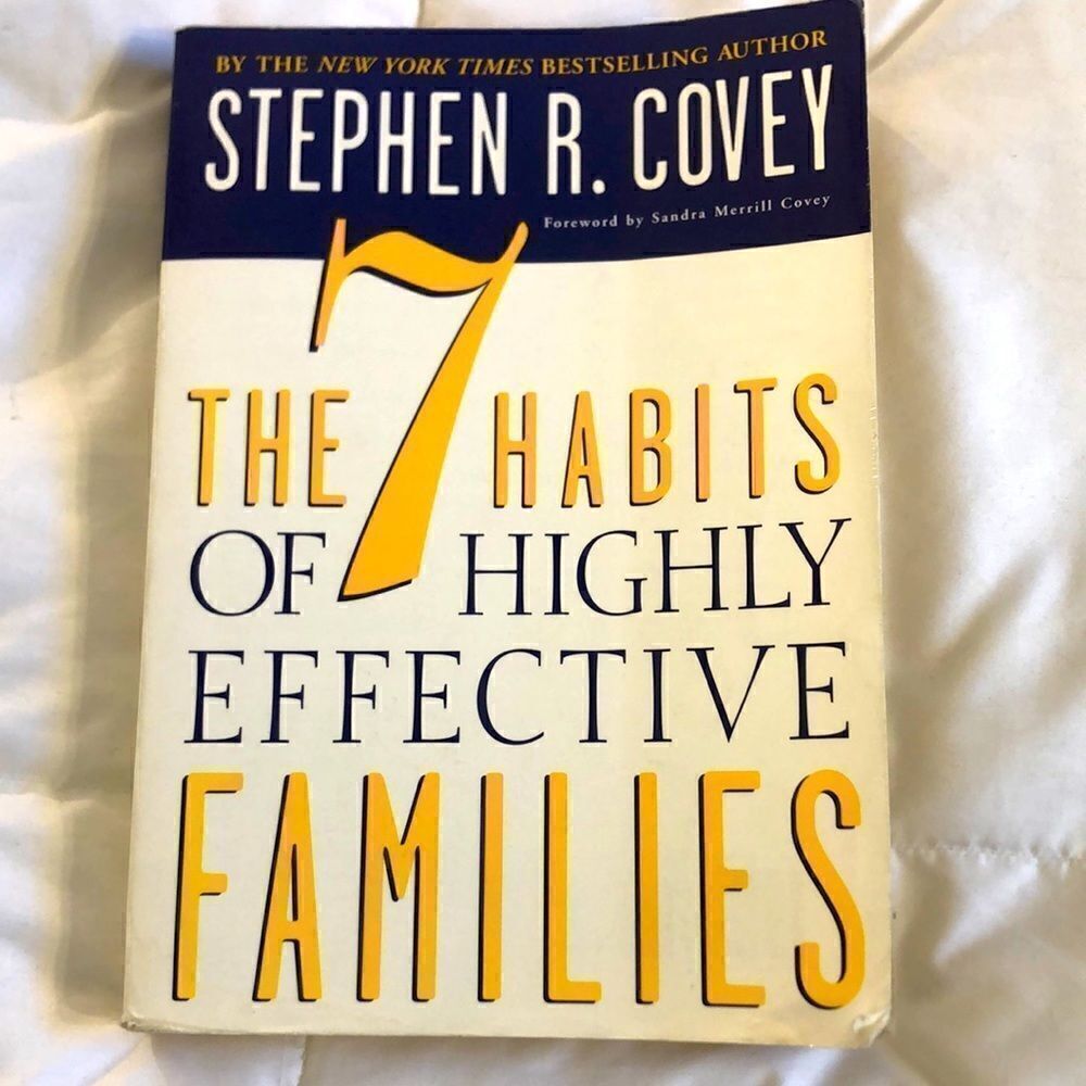 THE 7 Habits of Highly Effective Families Used Stephen Covey Bestseller used
